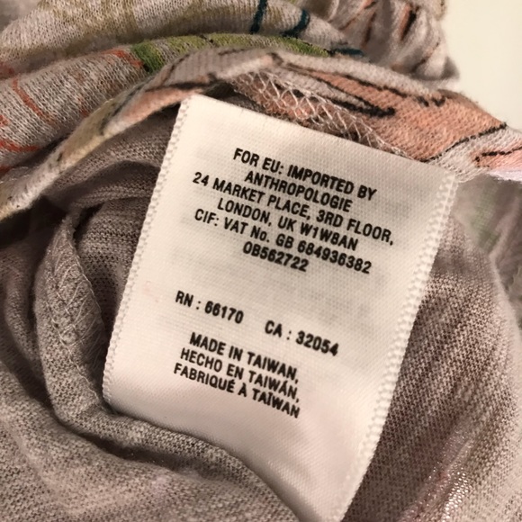 ❌SOLD❌Anthropologie Meadow Rue Peplum Floral - Picture 8 of 8